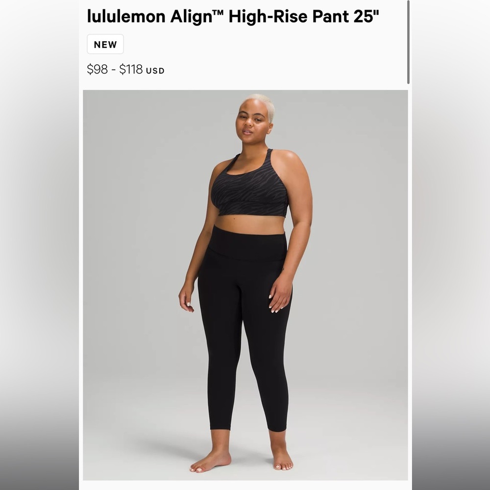 lululemon aligns 25”